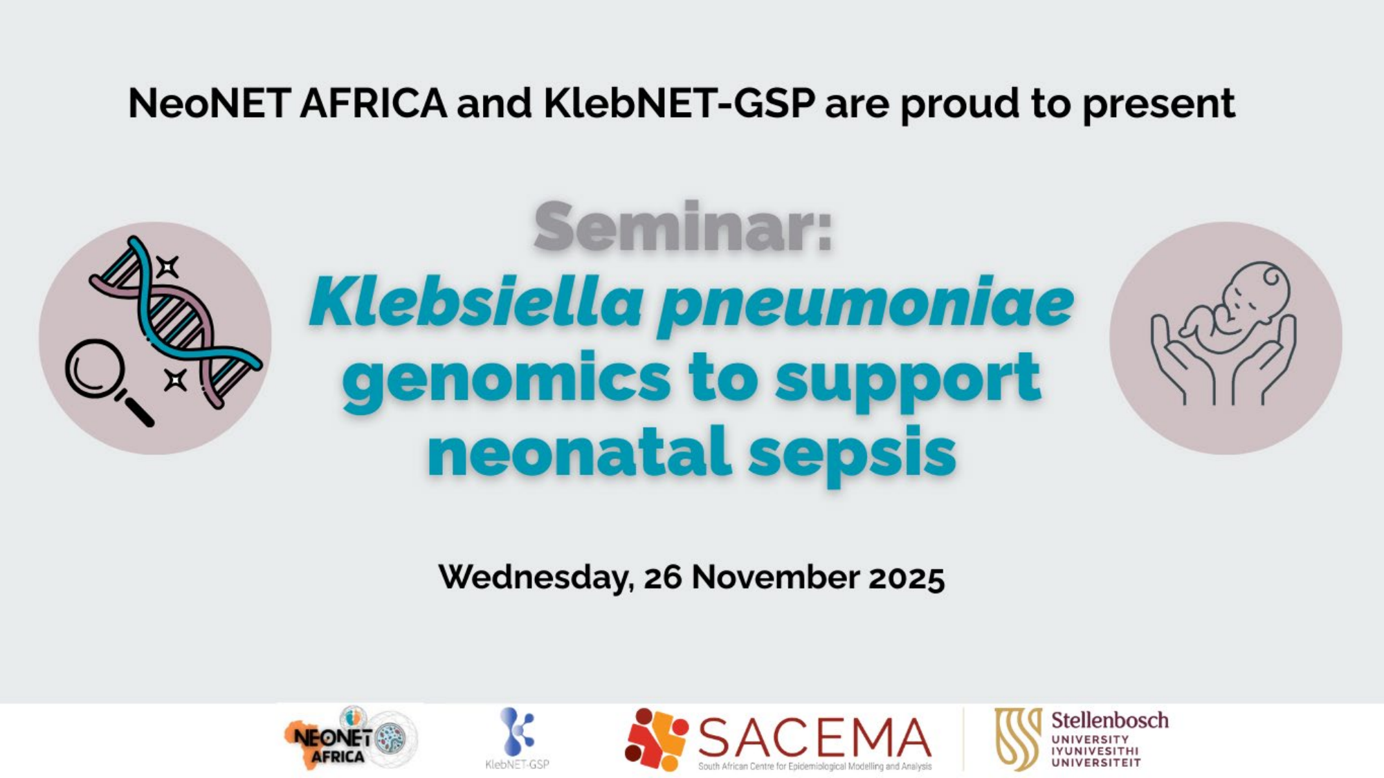 Klebsiella pneumoniae Genomics to Support Neonatal Sepsis (November 2025)